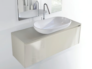 METROPOLIS 26 - Wall-mounted vanity unit by LASA IDEA - view 3